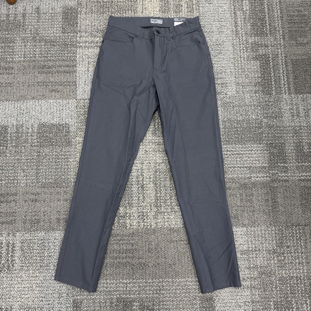 VRST Men's Limitless 5 pocket Canvas Slim Pants -Charcoal- 30W 32L
